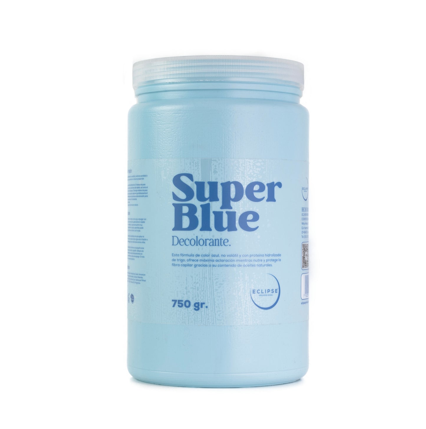 Decolorante Super Blue 750 GR con Peróxido 1000 ML